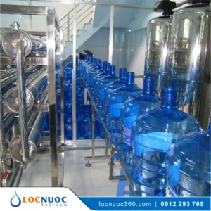 Hệ thống lọc thô 20m3 sản xuất Nước đóng bình