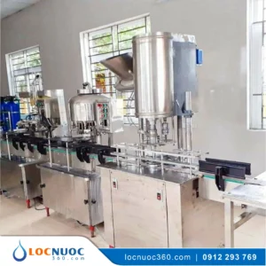 Hệ Thống Bàn Chiết Rót Tự Động Cho Nước Đóng Chai