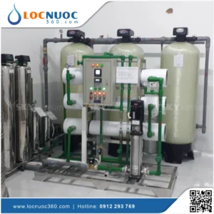 Máy lọc nước RO 3000lit đóng bình, đóng chai Tinh khiết