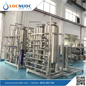 Thiết bị lọc nước Sản xuất Thực phẩm bảo vệ sức khỏe