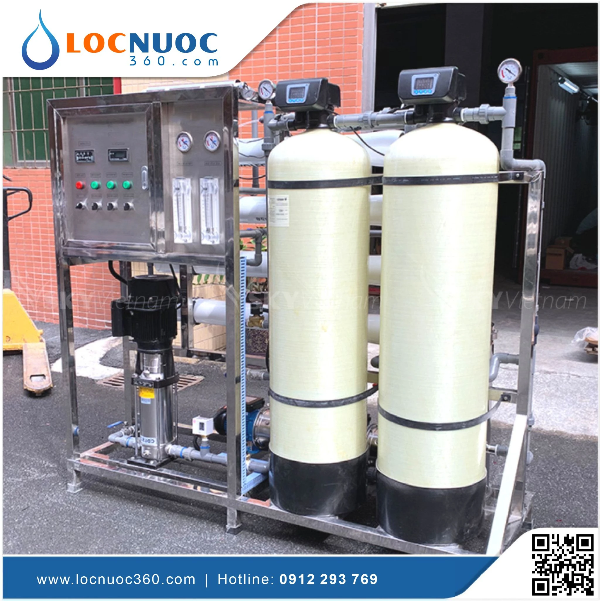 Lọc nước cho Dây chuyền Sản xuất thuốc nam 3 Lọc nước cho Dây chuyền Sản xuất thuốc nam