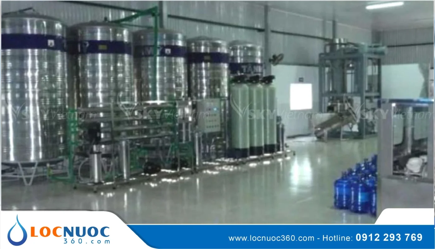 Tìm hiểu đặc điểm của Dây chuyền sản xuất nước đóng bình