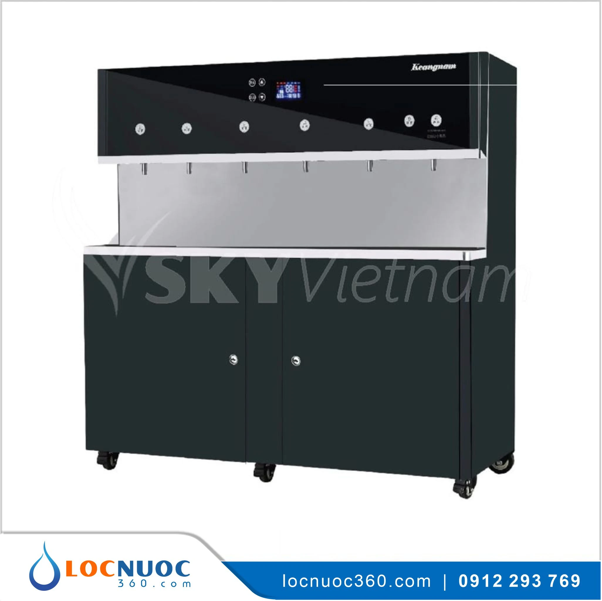 Máy làm Nóng – Lạnh nước 06 vòi cho Trường học KN-6L