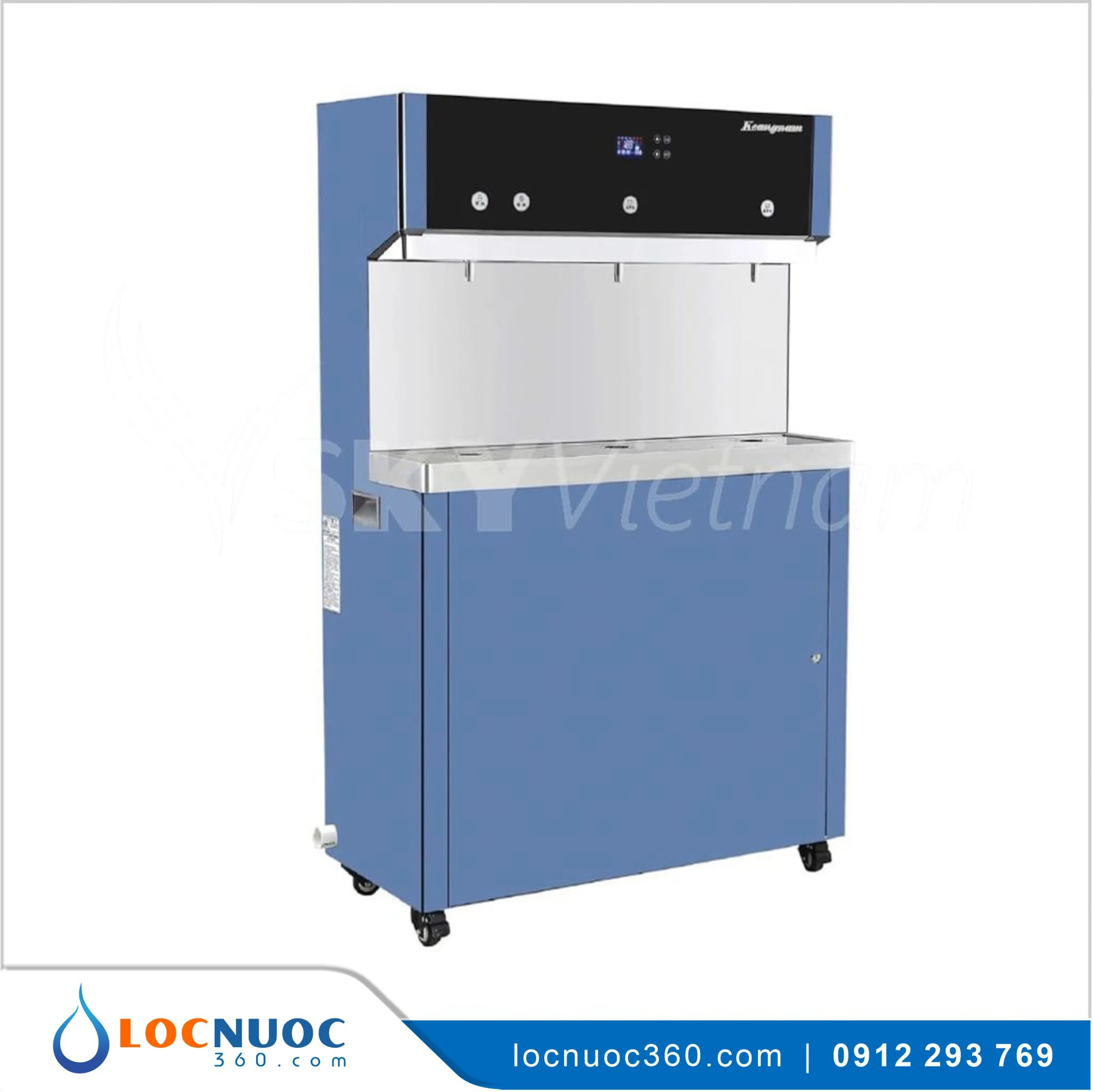 Máy làm Nóng – Lạnh nước 03 vòi cho Trường học KN-3L
