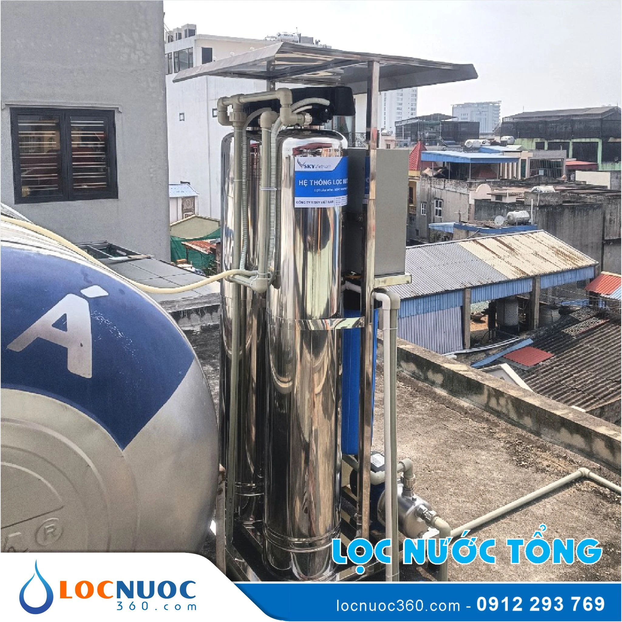 Máy lọc nước tổng xử lý nước nhiễm Kim loại nặng 4 Máy lọc nước tổng xử lý nước nhiễm Kim loại nặng