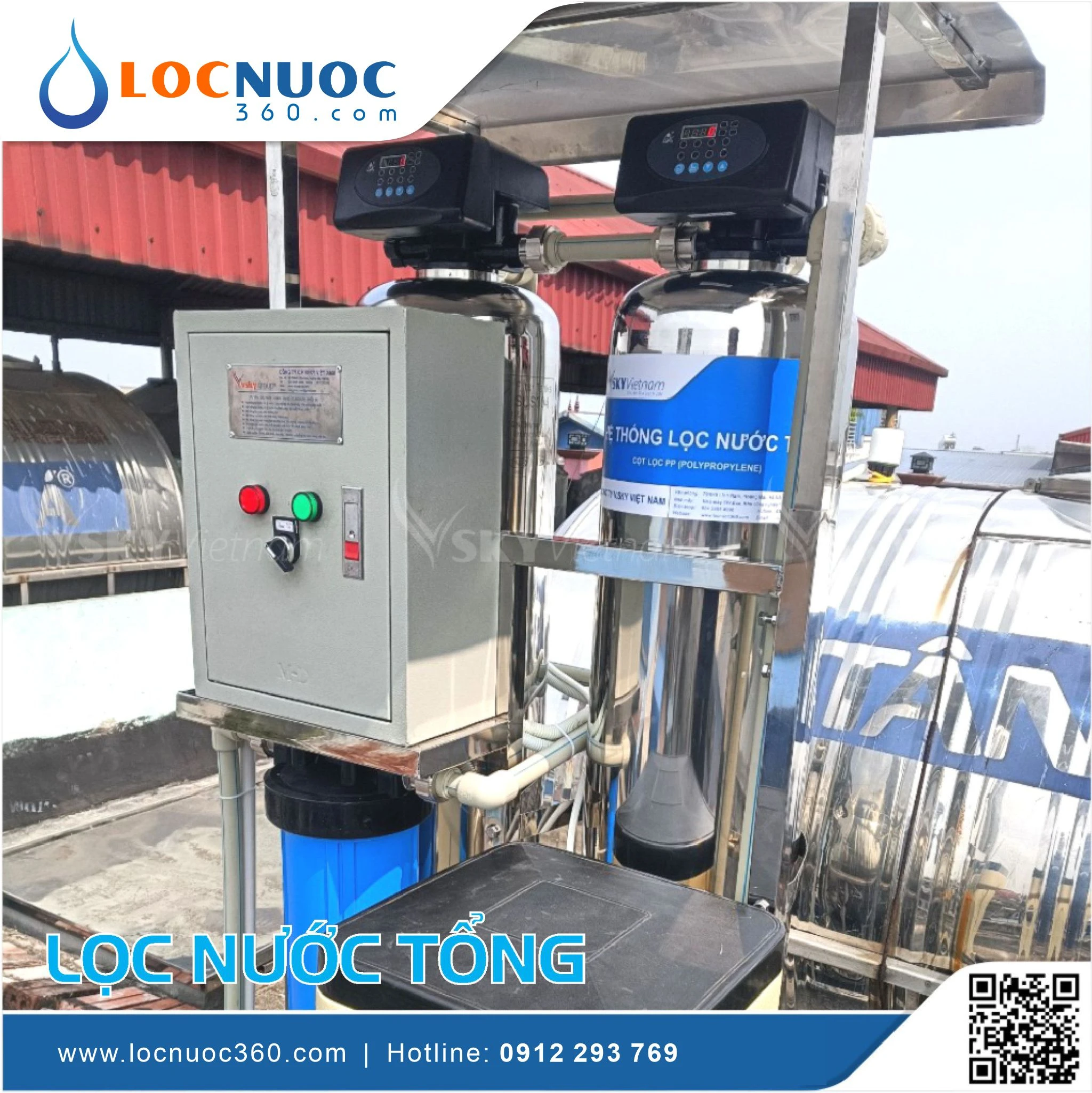 Thiết bị lọc nước tổng bảo vệ sen vòi, thiết bị vệ sinh 2 Thiết bị lọc nước tổng bảo vệ sen vòi, thiết bị vệ sinh