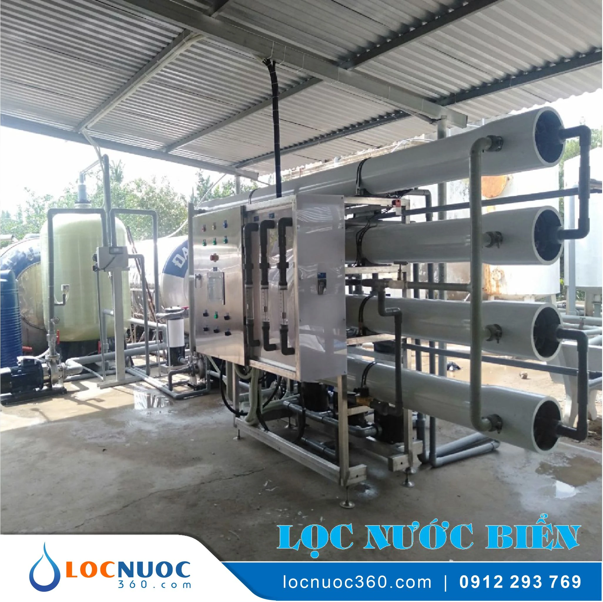 Hệ thống lọc nước biển nước mặn cho Hải đảo 3 Hệ thống lọc nước biển nước mặn cho Hải đảo