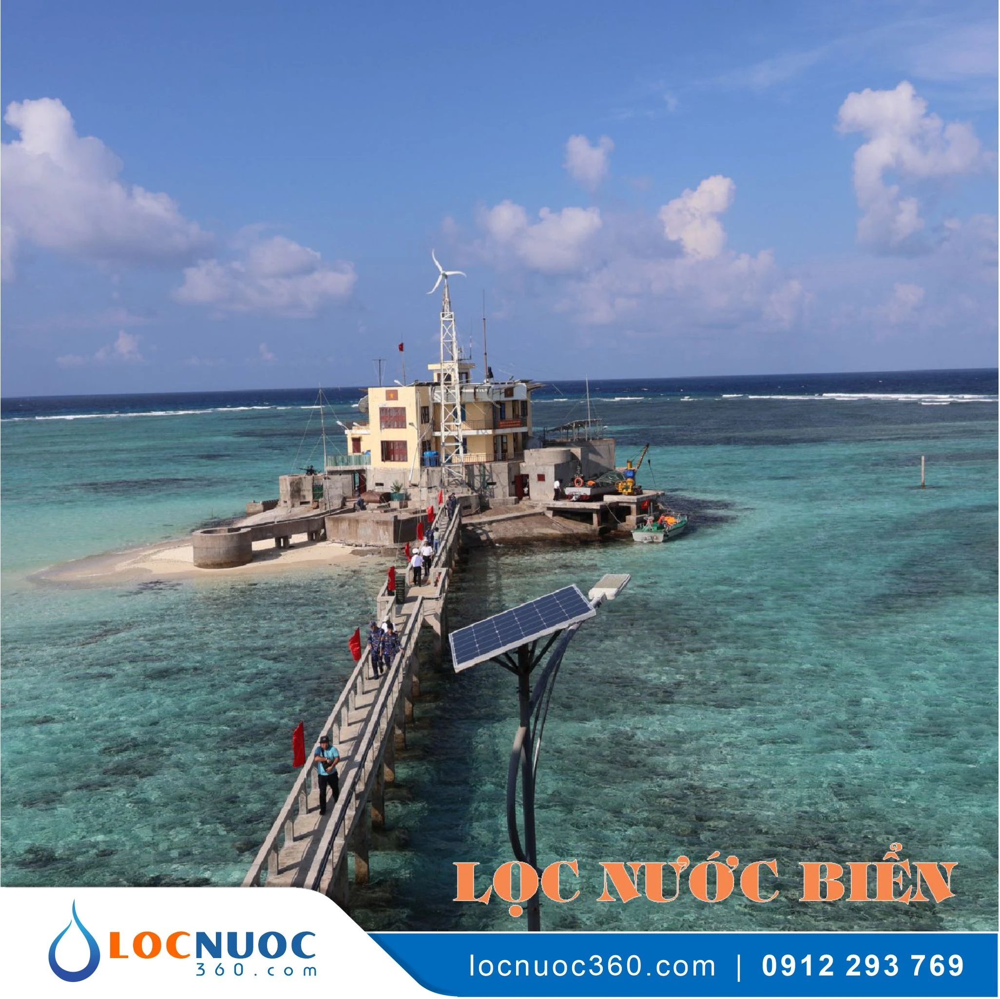 Hệ thống lọc nước biển nước mặn cho Hải đảo 2 Hệ thống lọc nước biển nước mặn cho Hải đảo