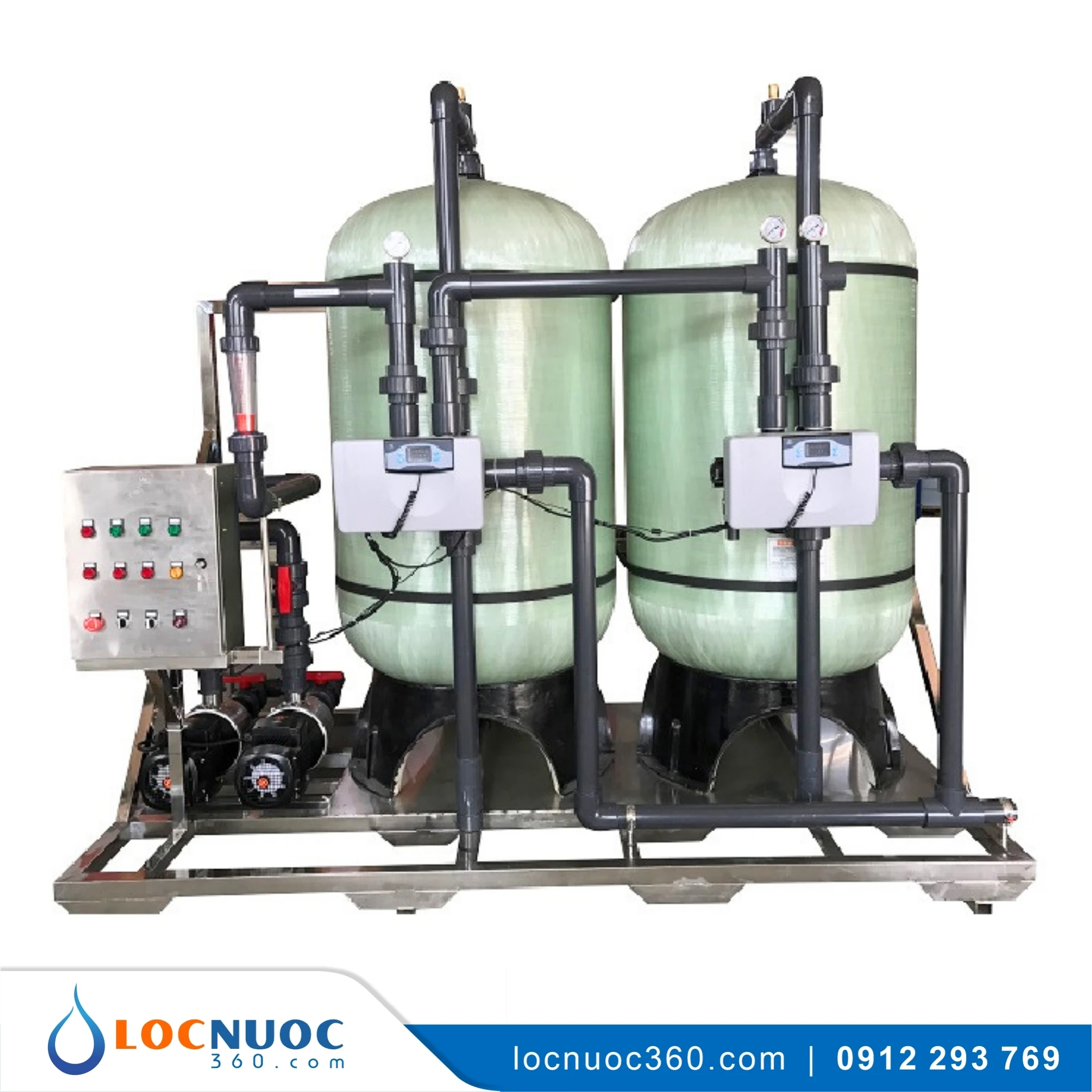 Hệ thống lọc nước tổng 5m3 cho Trang trại Chăn nuôi 3 Hệ thống lọc nước tổng 5m3 cho Trang trại Chăn nuôi