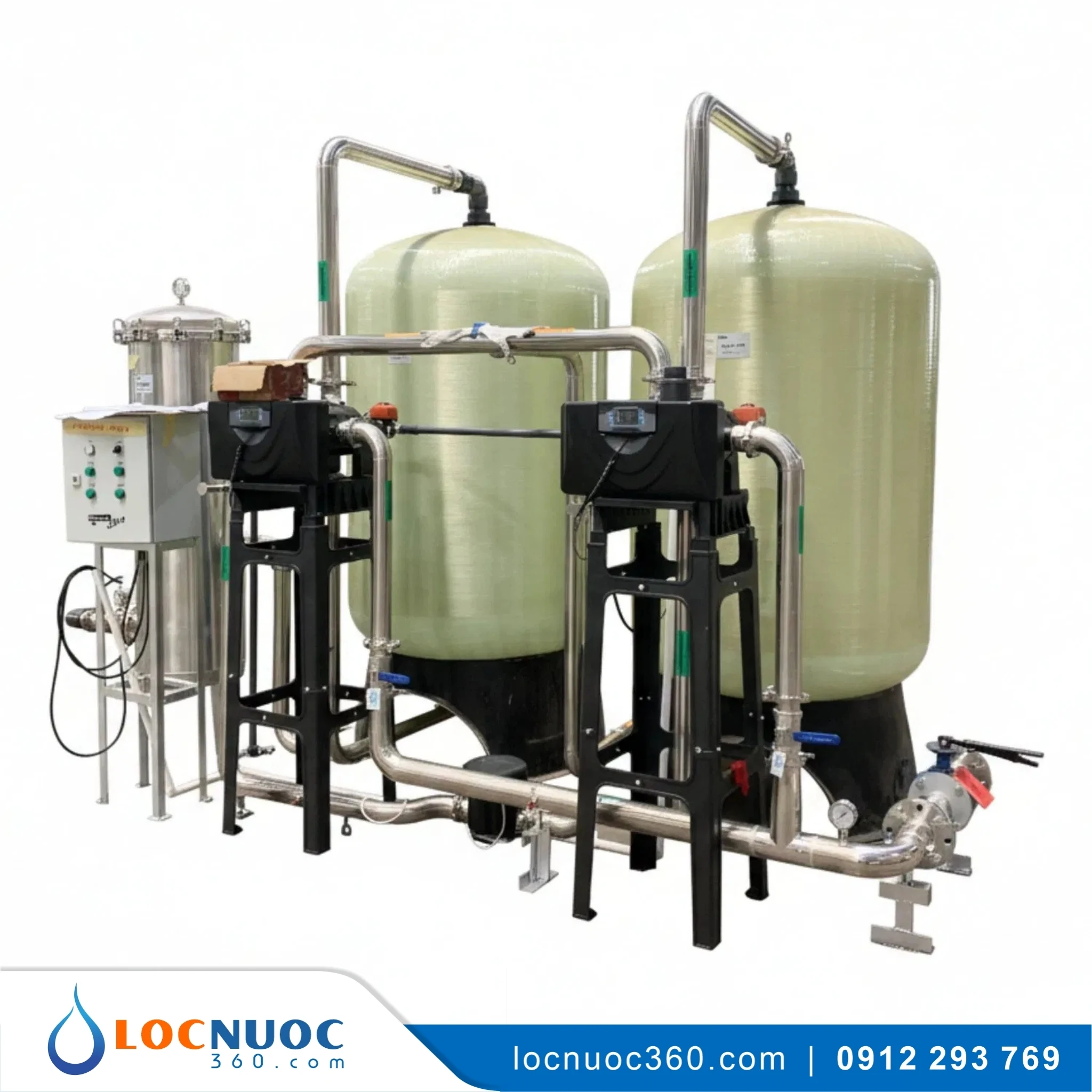Hệ thống lọc nước tổng 5m3 cho Trang trại Chăn nuôi 4 Hệ thống lọc nước tổng 5m3 cho Trang trại Chăn nuôi