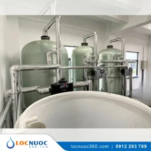 Hệ thống lọc tổng 10m3 cho Resort, Khu du lịch VSK10-LT