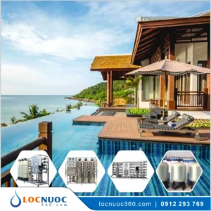Máy lọc nước RO Nóng-Lạnh-Ấm cho Resort KN07-N05
