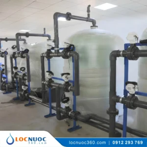Hệ thống lọc nước tổng 10m3 cho Bệnh viện VSK10-LT 6 Hệ thống lọc nước tổng 10m3 cho Bệnh viện VSK10-LT
