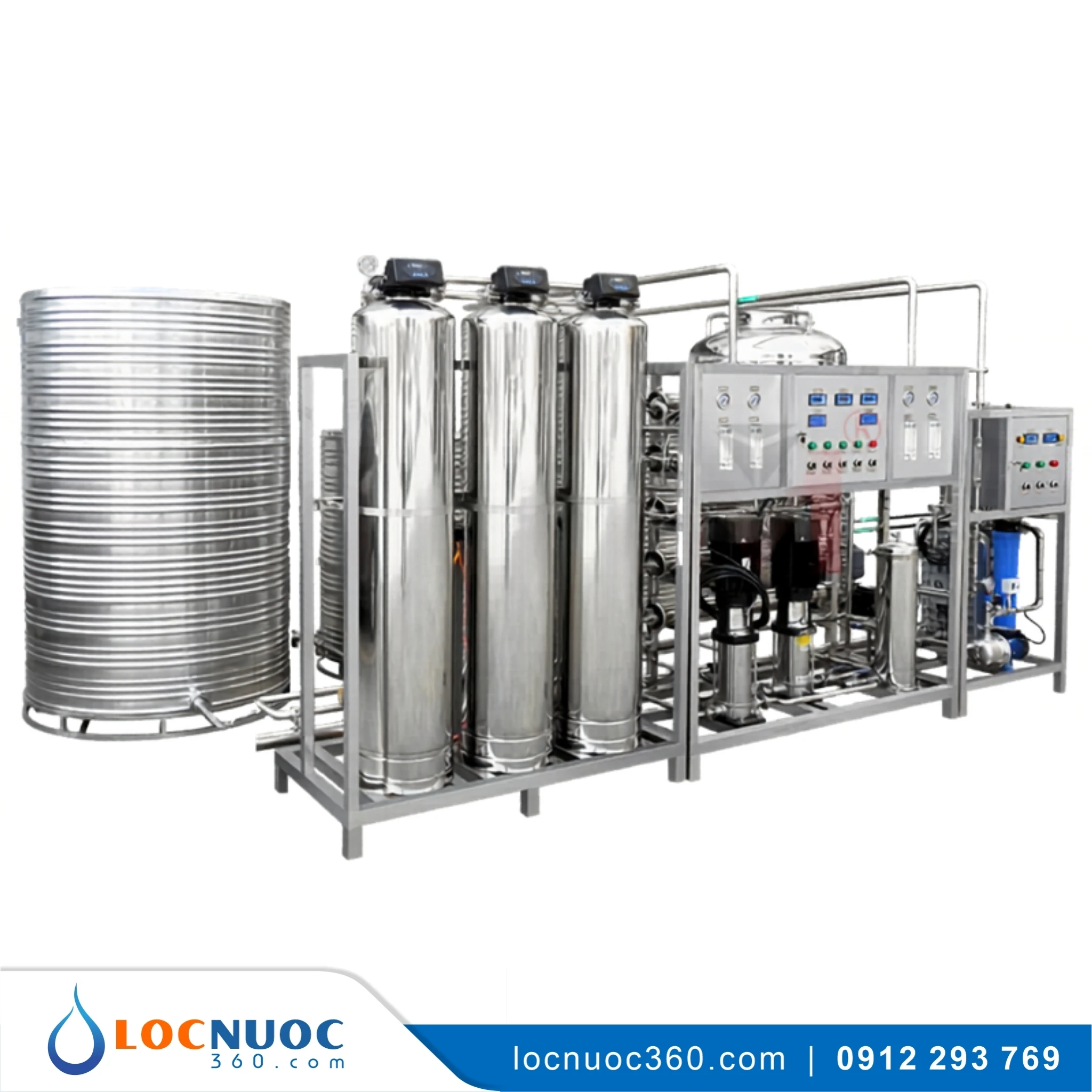Máy lọc nước RO 1400lit cho Bệnh viện KN1400 2 Máy lọc nước RO 1400lit cho Bệnh viện KN1400