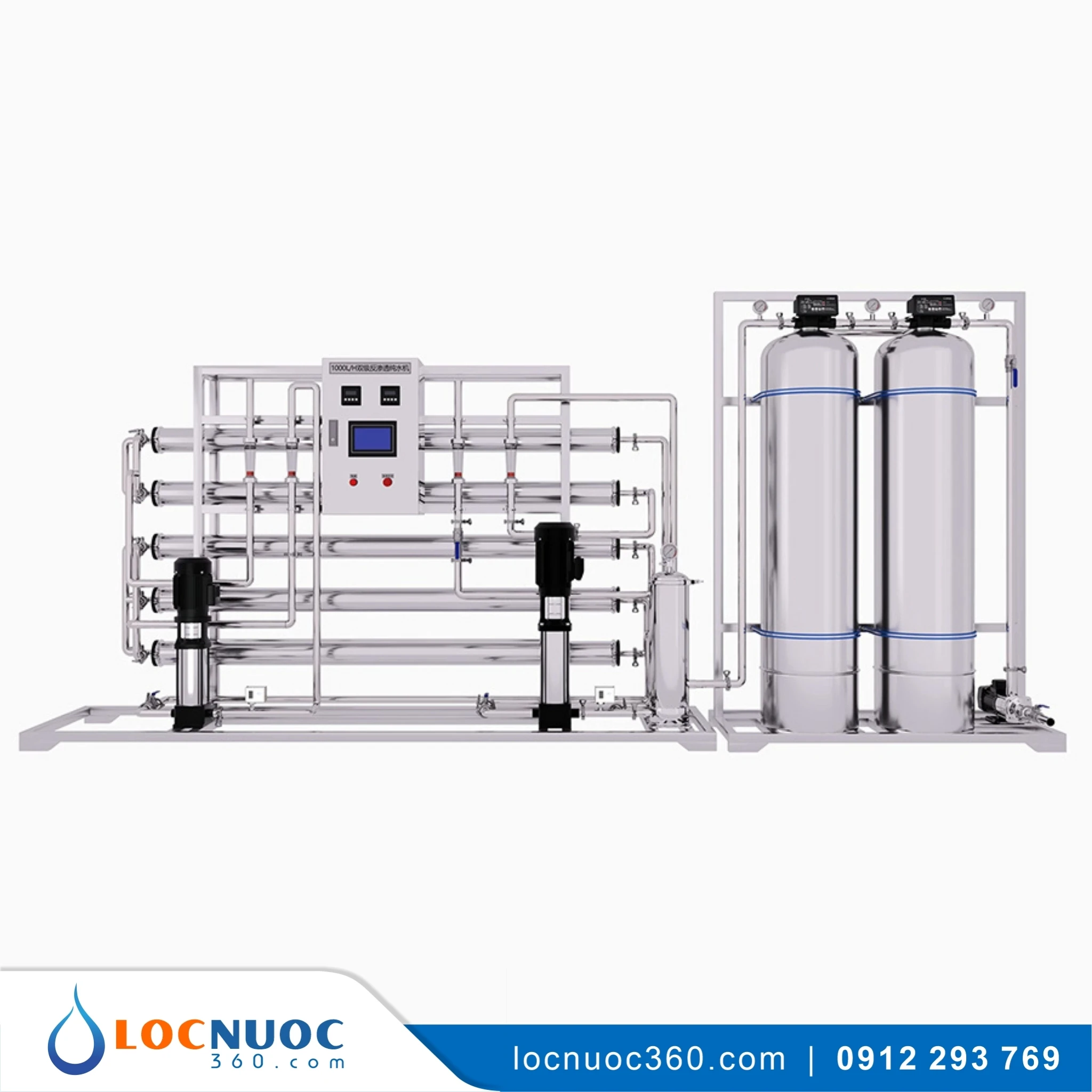 Máy lọc nước RO 1400lit cho Bệnh viện KN1400 4 Máy lọc nước RO 1400lit cho Bệnh viện KN1400
