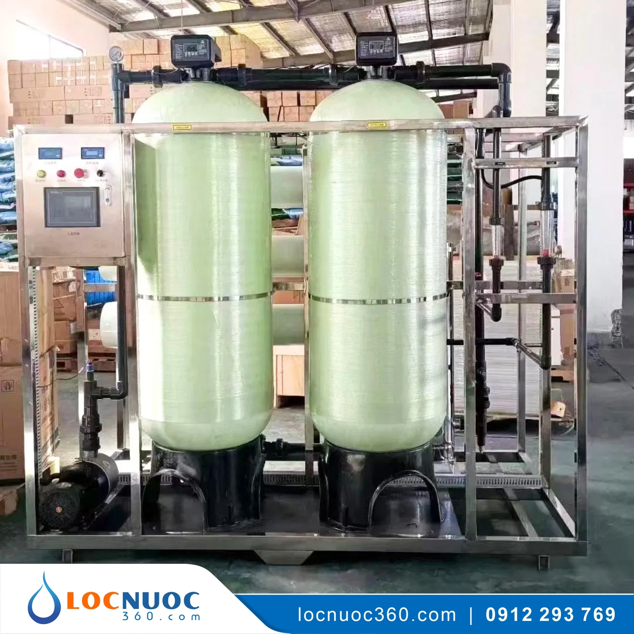 Hệ thống lọc nước đầu nguồn cho Giặt là công nghiệp 4 Hệ thống lọc nước đầu nguồn cho Giặt là công nghiệp