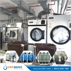 Máy lọc nước RO 1400lit cho Giặt là Công nghiệp KN1400