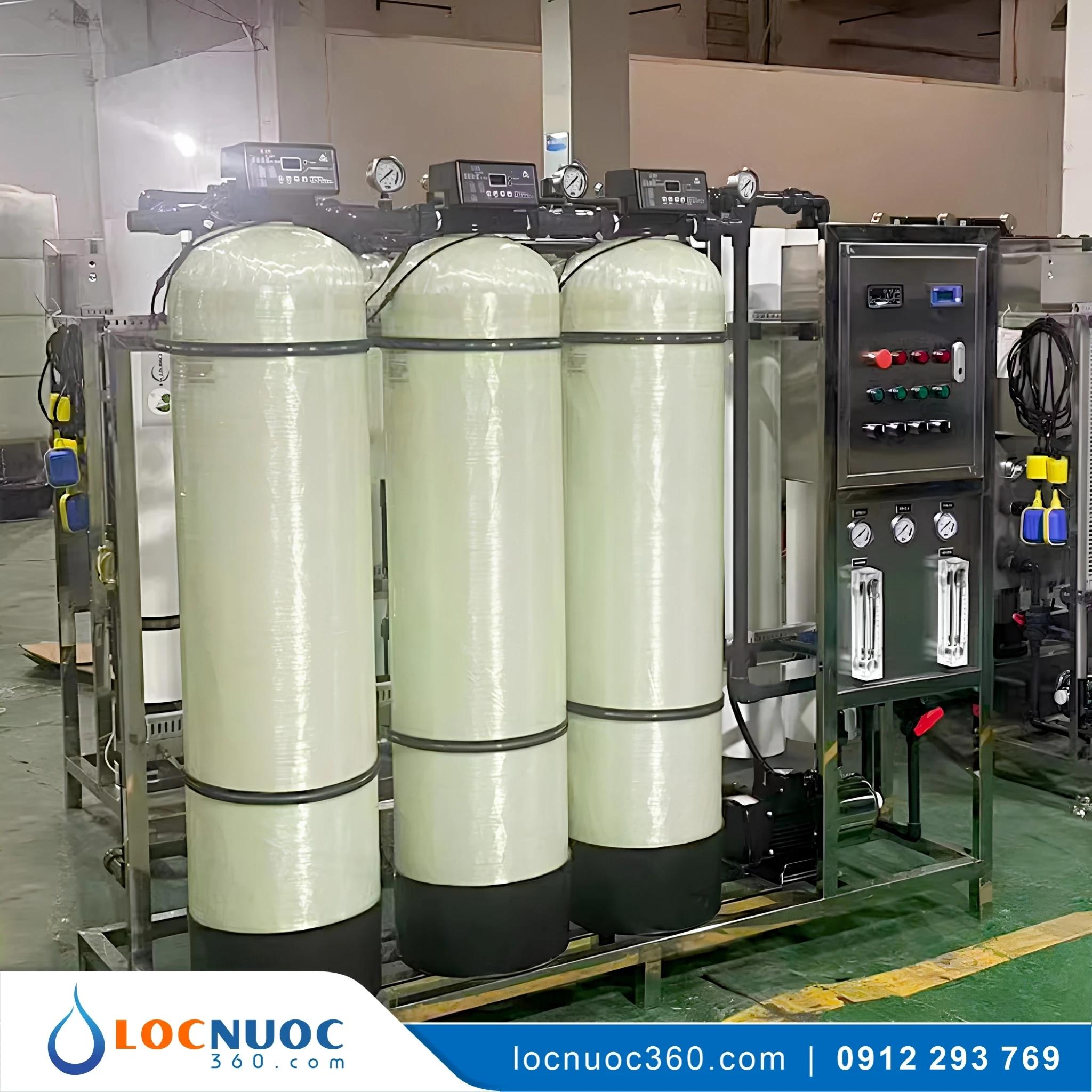 Máy lọc nước RO 1400lit cho Giặt là Công nghiệp KN1400 2 Máy lọc nước RO 1400lit cho Giặt là Công nghiệp KN1400