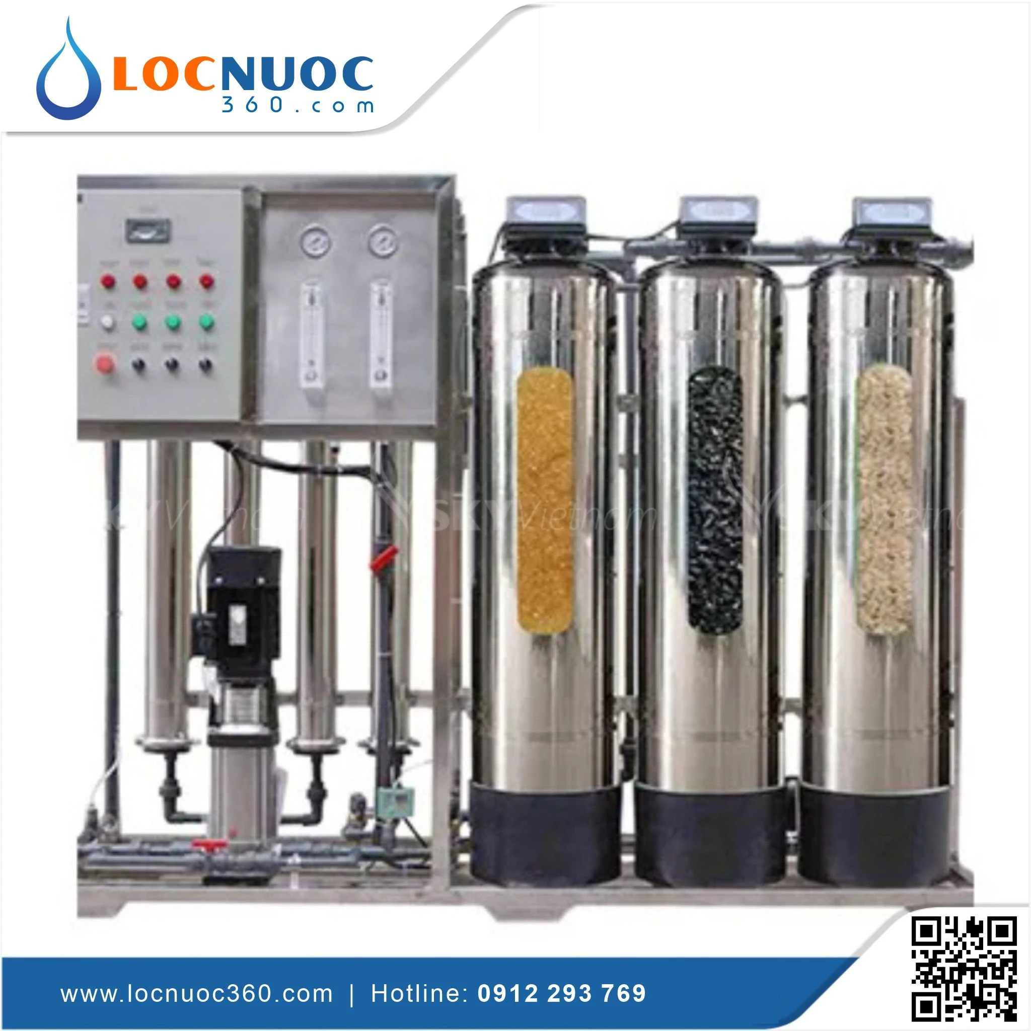 Máy lọc nước RO 1400lit cho Nhà hàng KN1400 2 Máy lọc nước RO 1400lit cho Nhà hàng KN1400
