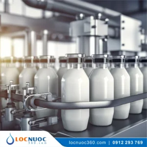 Thiết bị lọc nước cho Sản xuất Sữa tươi đóng chai