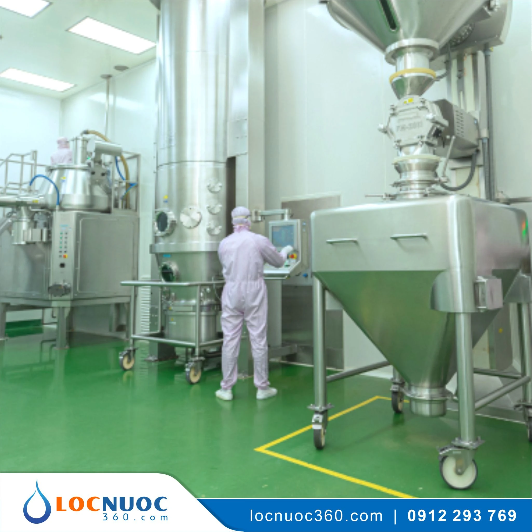 Thiết bị lọc nước Sản xuất Thực phẩm bảo vệ sức khỏe