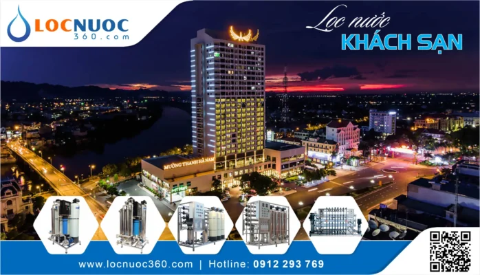 Lắp đặt lọc nước Khách sạn tại Hà Nam chỉ trong 2 ngày – Bảo hành 3 năm