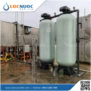 Hệ thống lọc nước tổng 5m3 sản xuất Dệt Nhuộm
