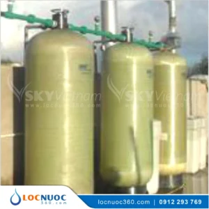 Hệ thống lọc nước tổng 10m3 sản xuất Dệt Nhuộm