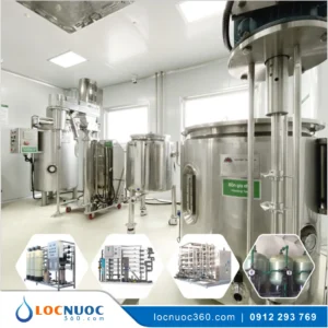 Lọc nước cho Sản xuất Mỹ phẩm đạt chuẩn công nghiệp