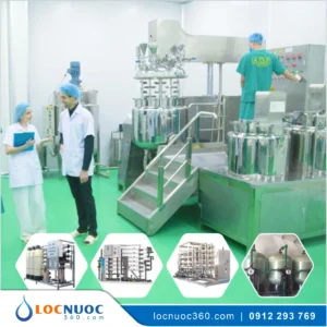Hệ thống lọc UF Công nghiệp sản xuất Mỹ phẩm