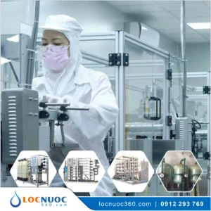 Lọc nước cho Sản xuất Mỹ phẩm chất lượng cao