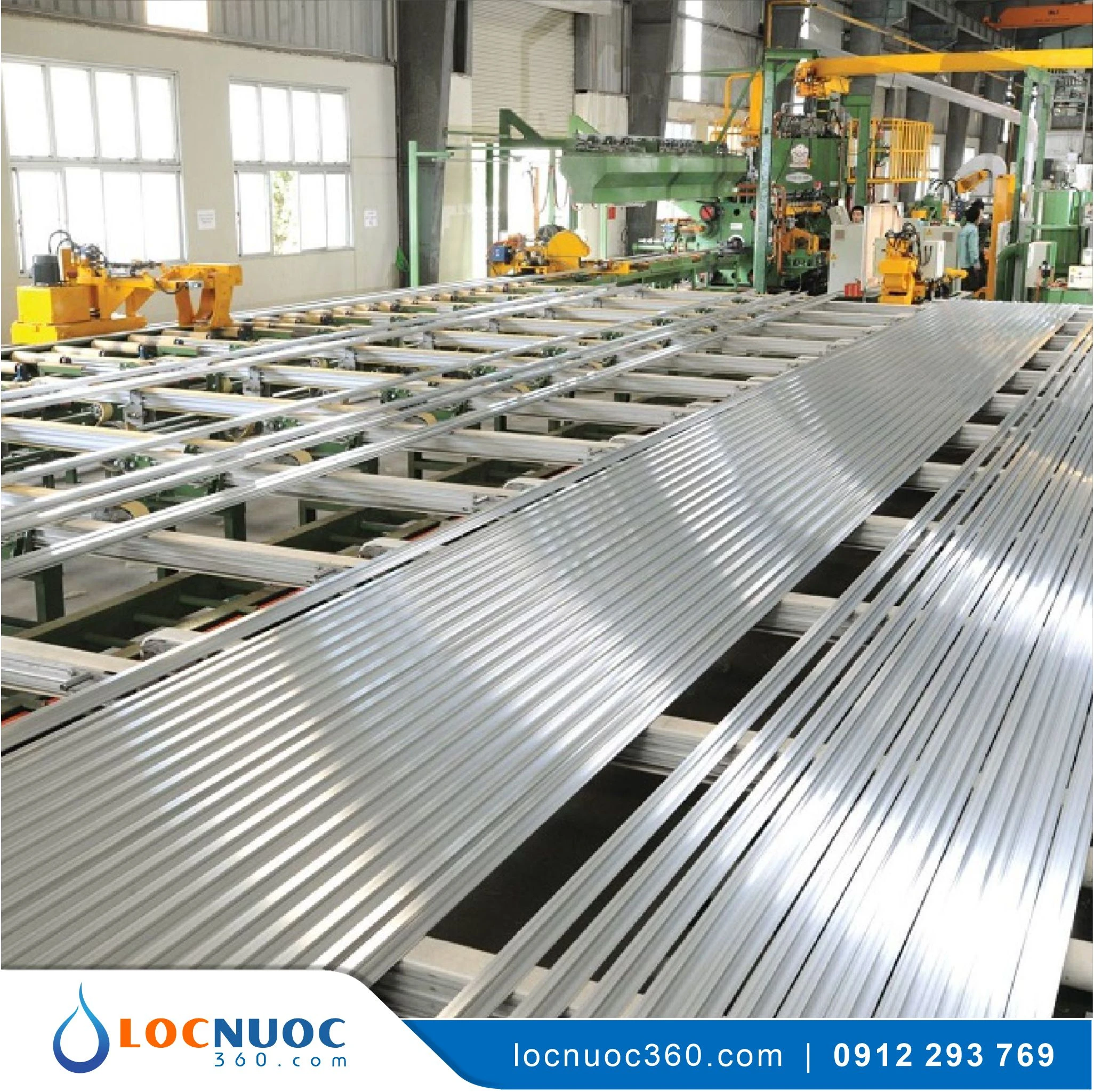Lọc nước công nghiệp cho Nhà máy sản xuất nhôm