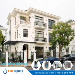 Lọc nước tổng Biệt thự Vinhomes Gardenia – Hà Nội