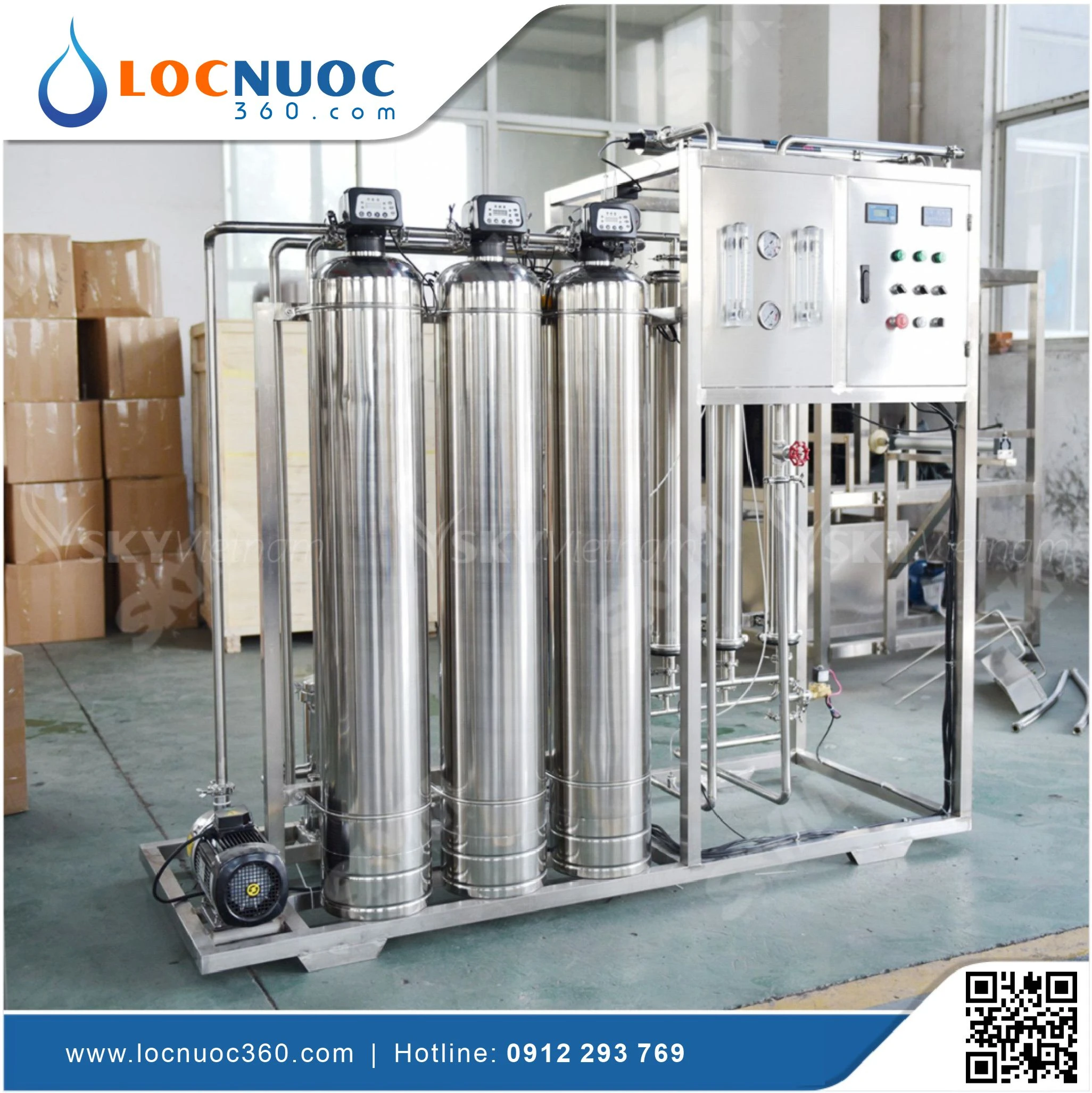 Thiết bị lọc nước cho Sản xuất chế phẩm sinh học 3 Thiết bị lọc nước cho Sản xuất chế phẩm sinh học