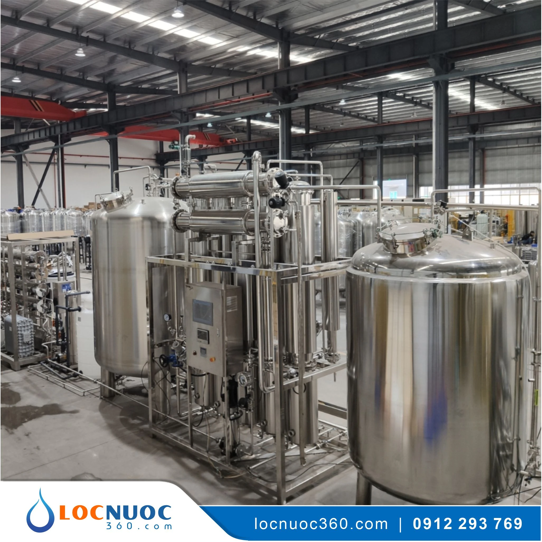 Lọc nước siêu tinh khiết cho Nhà máy Dược phẩm GMP 4 Lọc nước siêu tinh khiết cho Nhà máy Dược phẩm GMP