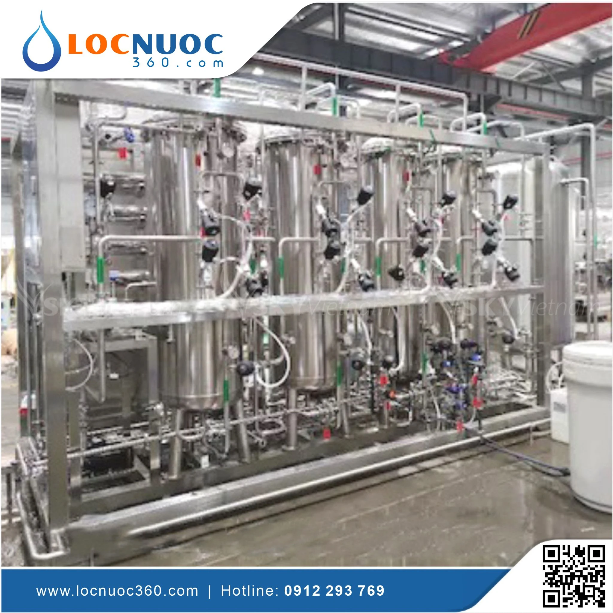 Lọc nước công nghiệp cho Sản xuất nước muối sinh lý 4 Lọc nước công nghiệp cho Sản xuất nước muối sinh lý