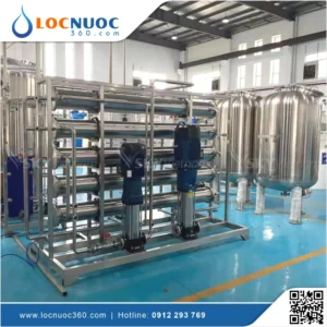 Lọc nước RO cho Dây chuyền Sản xuất Dược phẩm