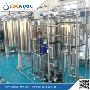 Lọc nước RO cho Dây chuyền Sản xuất Dược phẩm