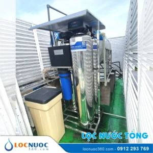 Máy lọc nước tổng, xử lý nước nhiễm Canxi cho Biệt thự
