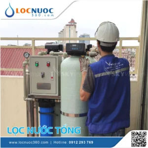 Máy lọc nước tổng Cao cấp khử mùi Clo dư 6 Máy lọc nước tổng Cao cấp khử mùi Clo dư