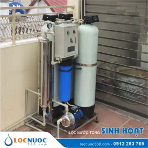 Máy lọc nước tổng Cao cấp khử mùi Clo dư