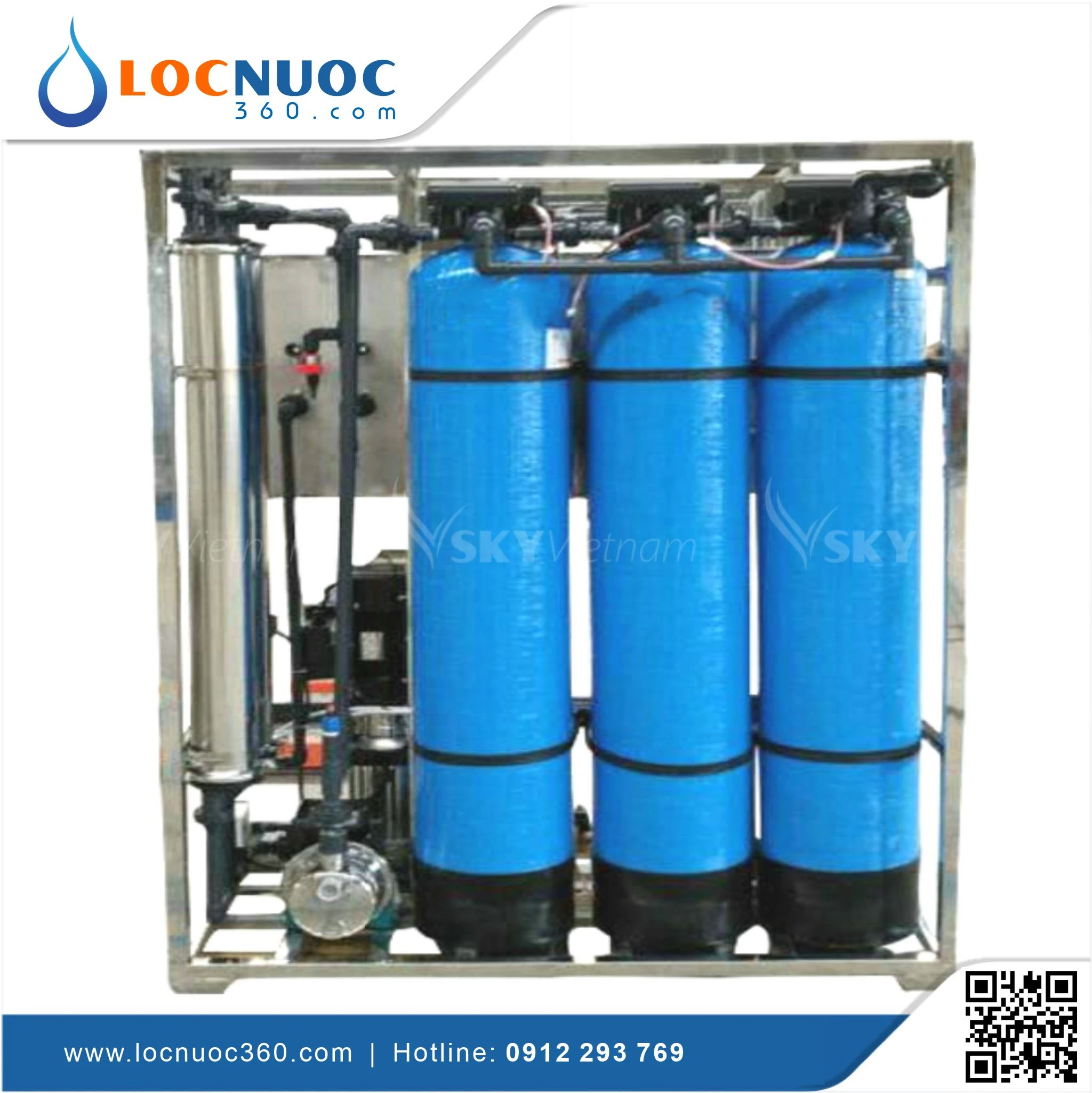 Bộ lọc nước tổng RO Tinh khiết 700lit cho Biệt thự VSK-RO700-V2 2 Bộ lọc nước tổng RO Tinh khiết 700lit cho Biệt thự VSK-RO700-V2