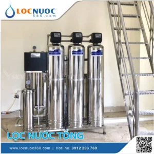 Bộ lọc nước tổng Siêu lọc UF cho Biệt thự VSK03UF-52-V1 Premium