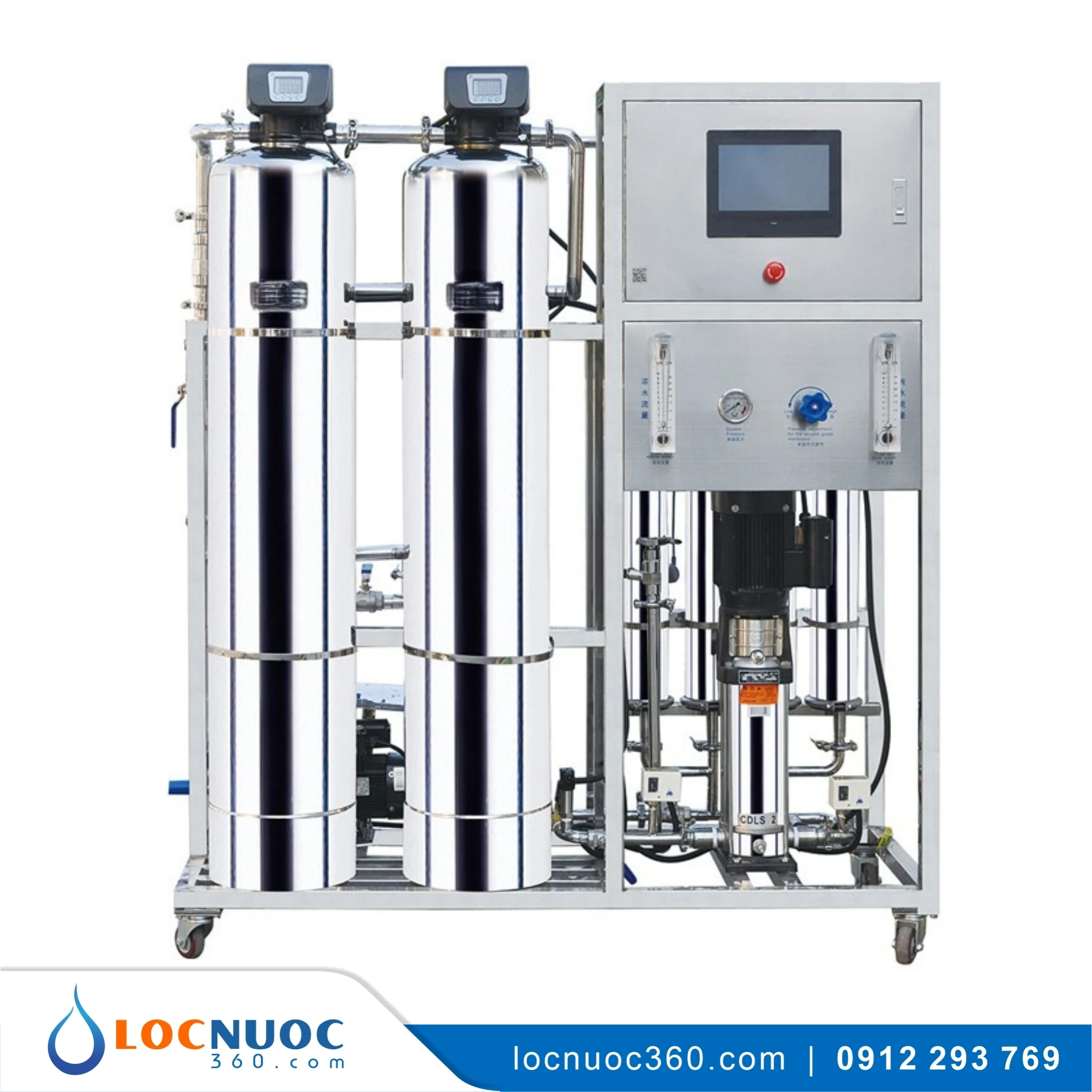 Máy lọc nước Tinh khiết 250lit sản xuất Vi mạch điện tử 2 Máy lọc nước Tinh khiết 250lit sản xuất Vi mạch điện tử
