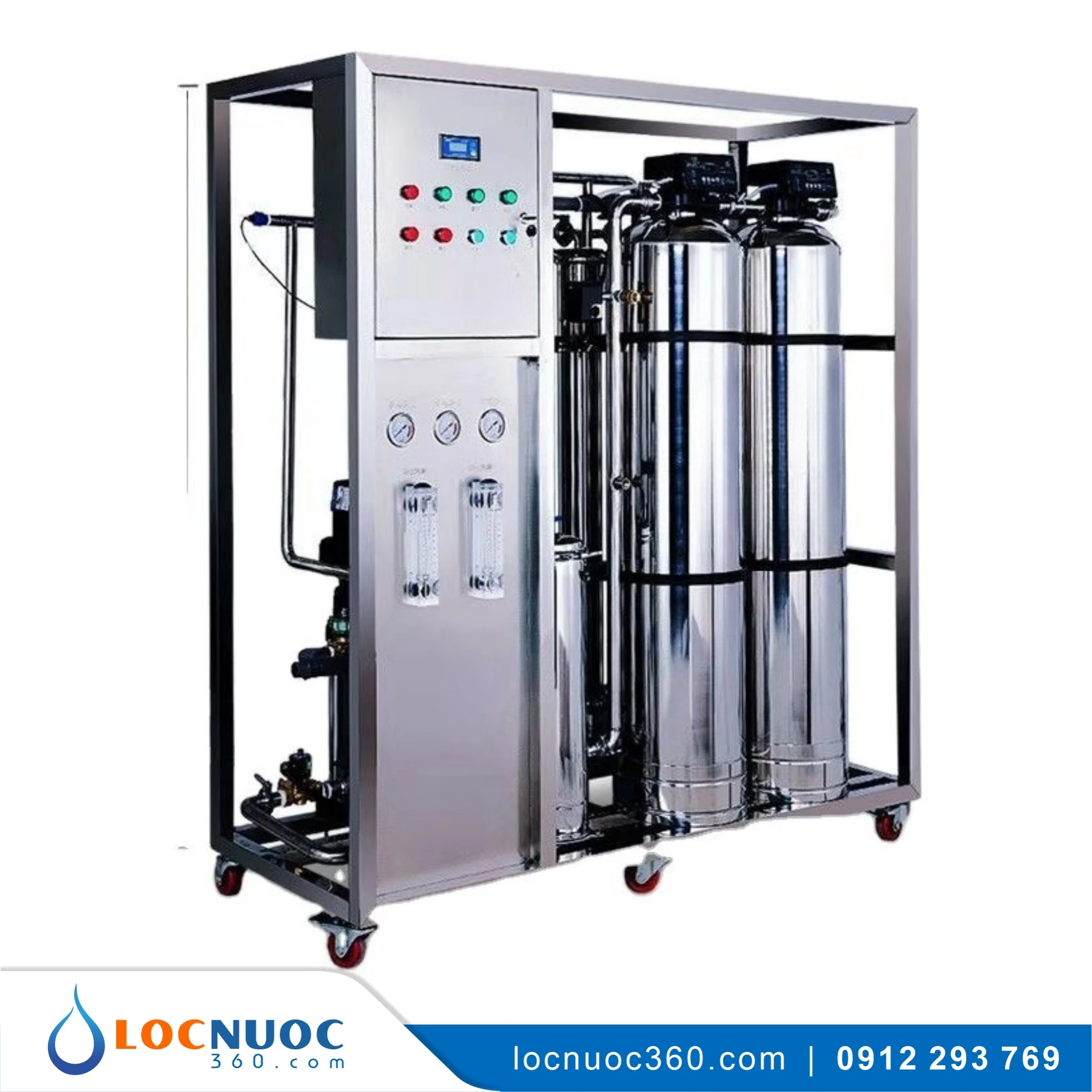 Máy lọc nước Tinh khiết 250lit sản xuất Vi mạch điện tử