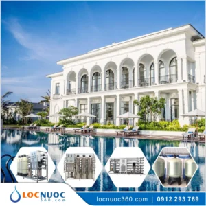 Máy lọc nước RO 1400lit cho Resort KN1400