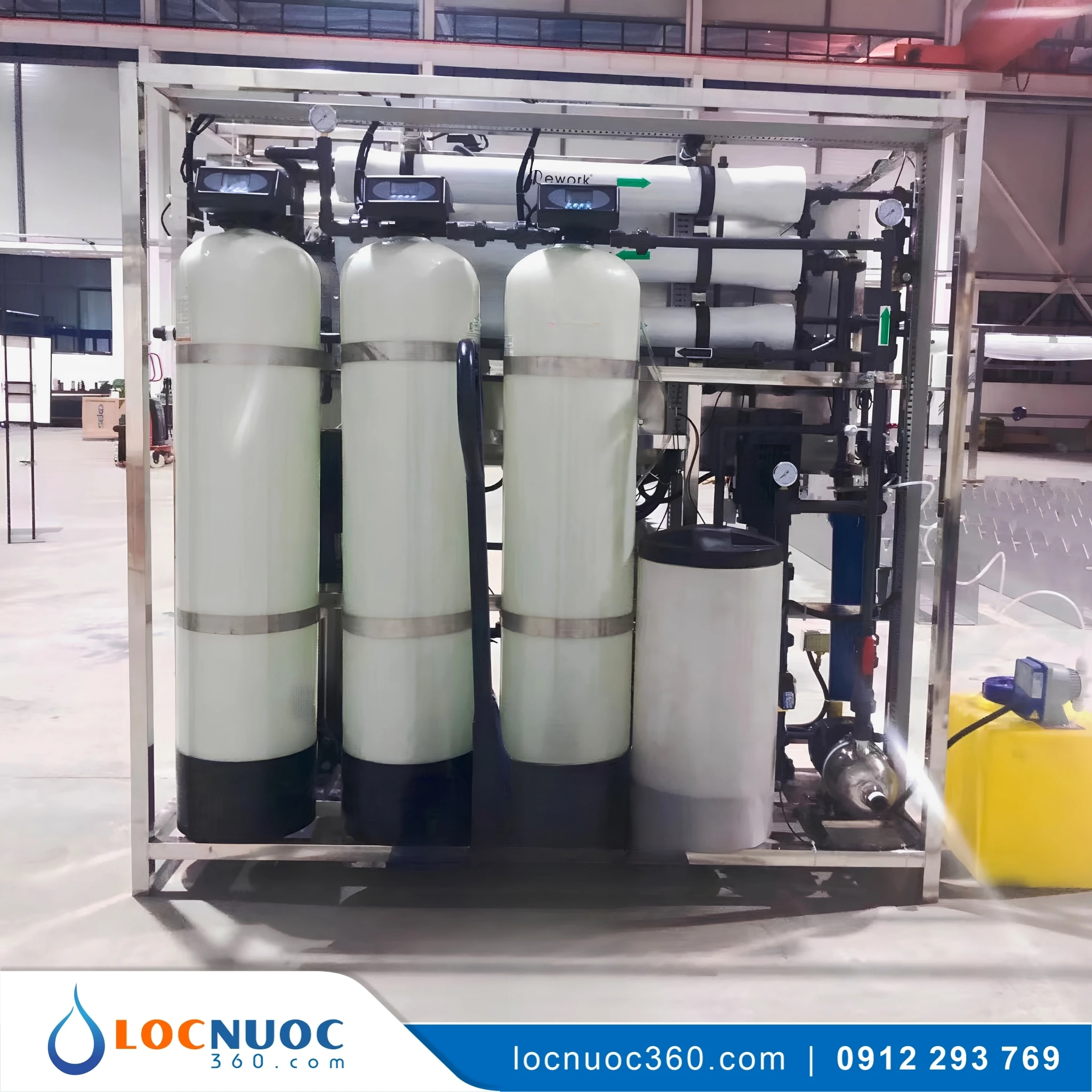 Máy lọc nước RO 1400lit tinh khiết cho Trang trại nông nghiệp 4 Máy lọc nước RO 1400lit cho Trang trại nông nghiệp