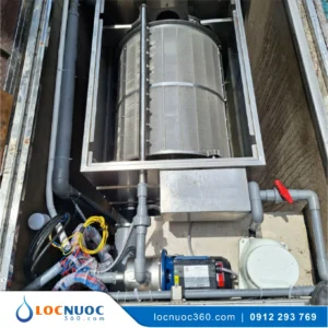 Drum 35 khối Máy lọc phân tự động dành cho hồ Koi từ 25-35 m3