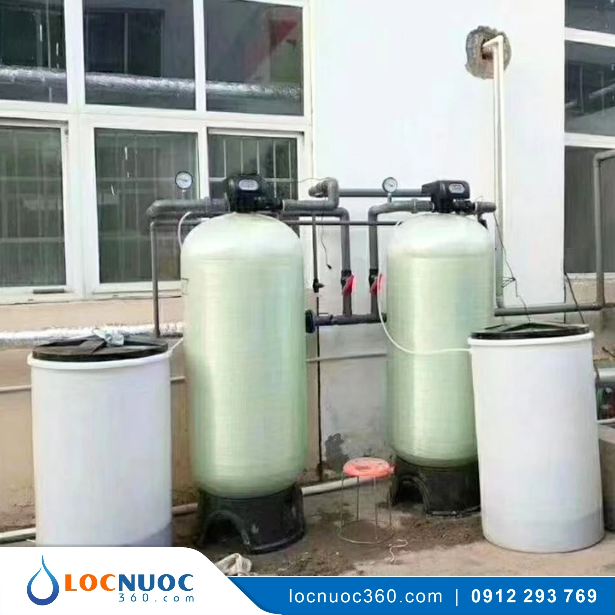Thiết bị làm mềm nước cho Nhà xưởng sản xuất