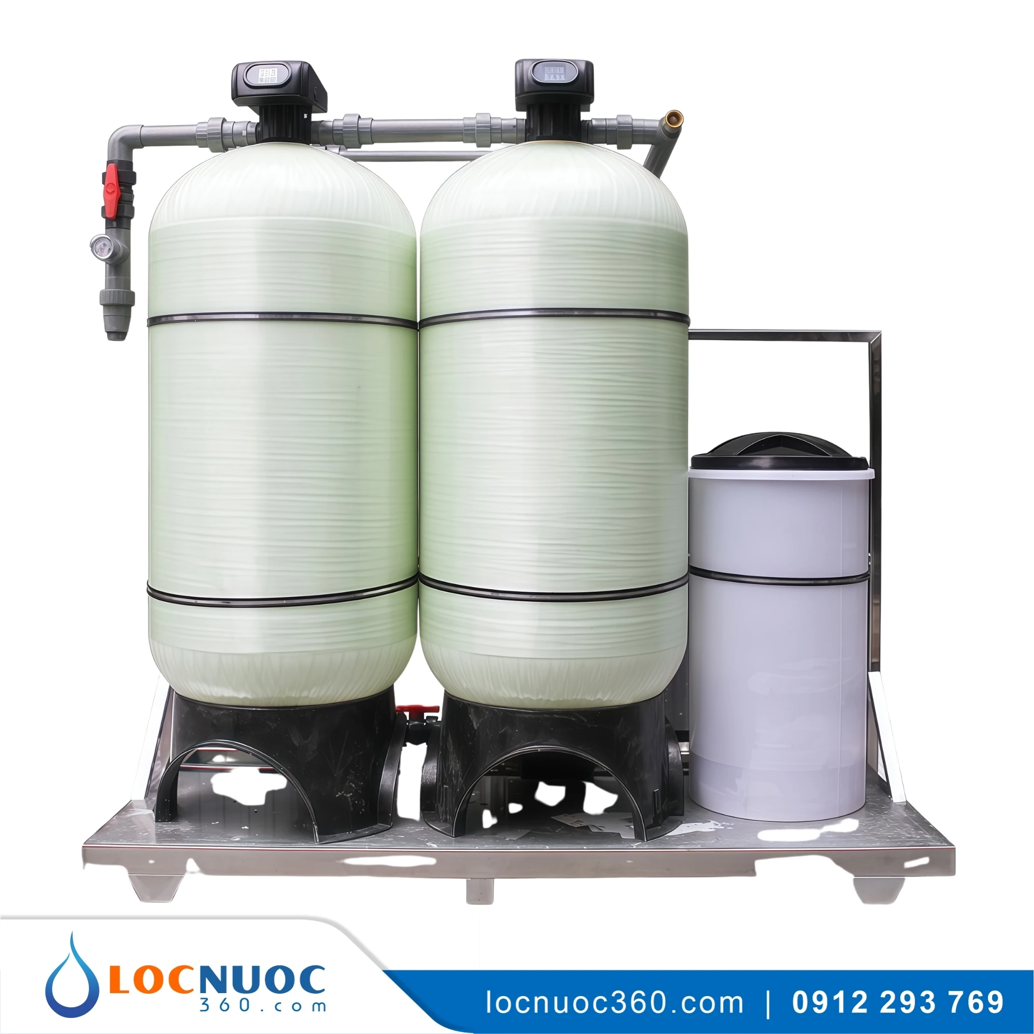 Thiết bị làm mềm nước cho Nhà xưởng sản xuất 2 Thiết bị làm mềm nước cho Nhà xưởng sản xuất